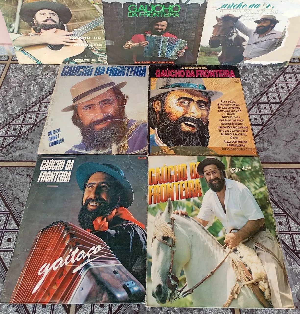 Lps - Gaúcho da Fronteira - lote com 07 discos de vinil - Foto 5