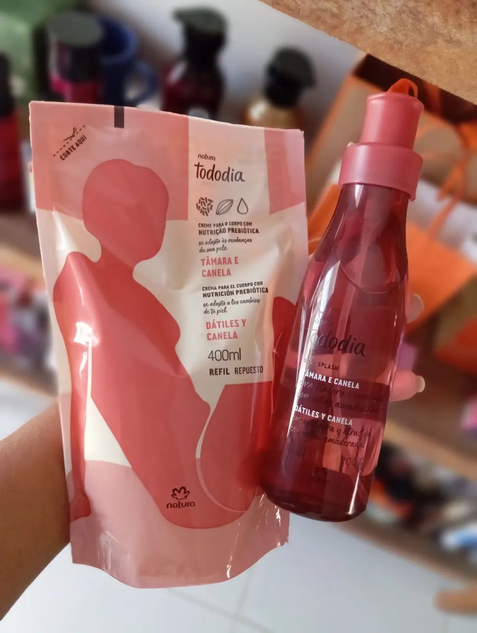 KIT tododia Natura Tamara e canela 
