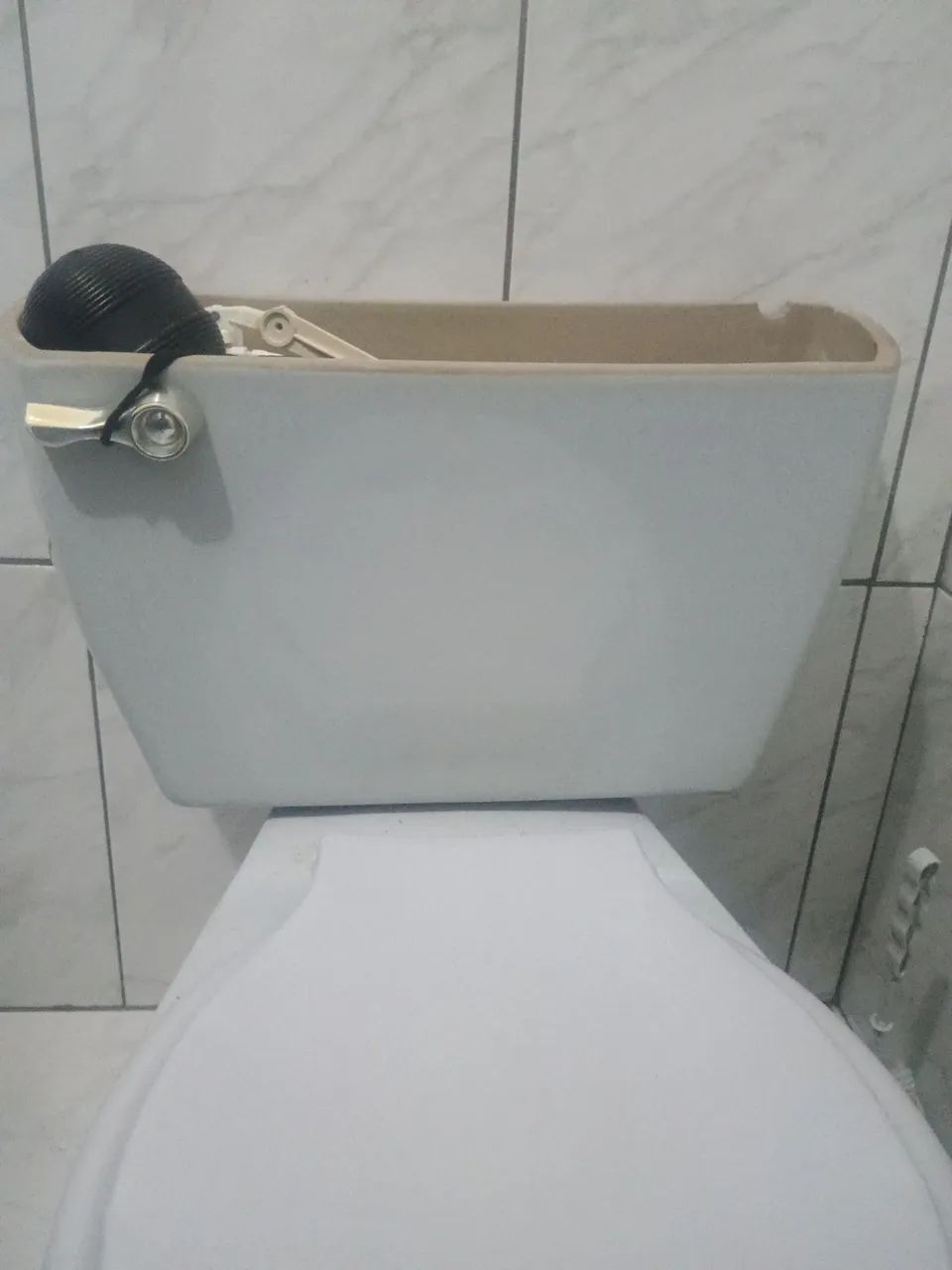 Caixa acoplada cinza - Foto 2