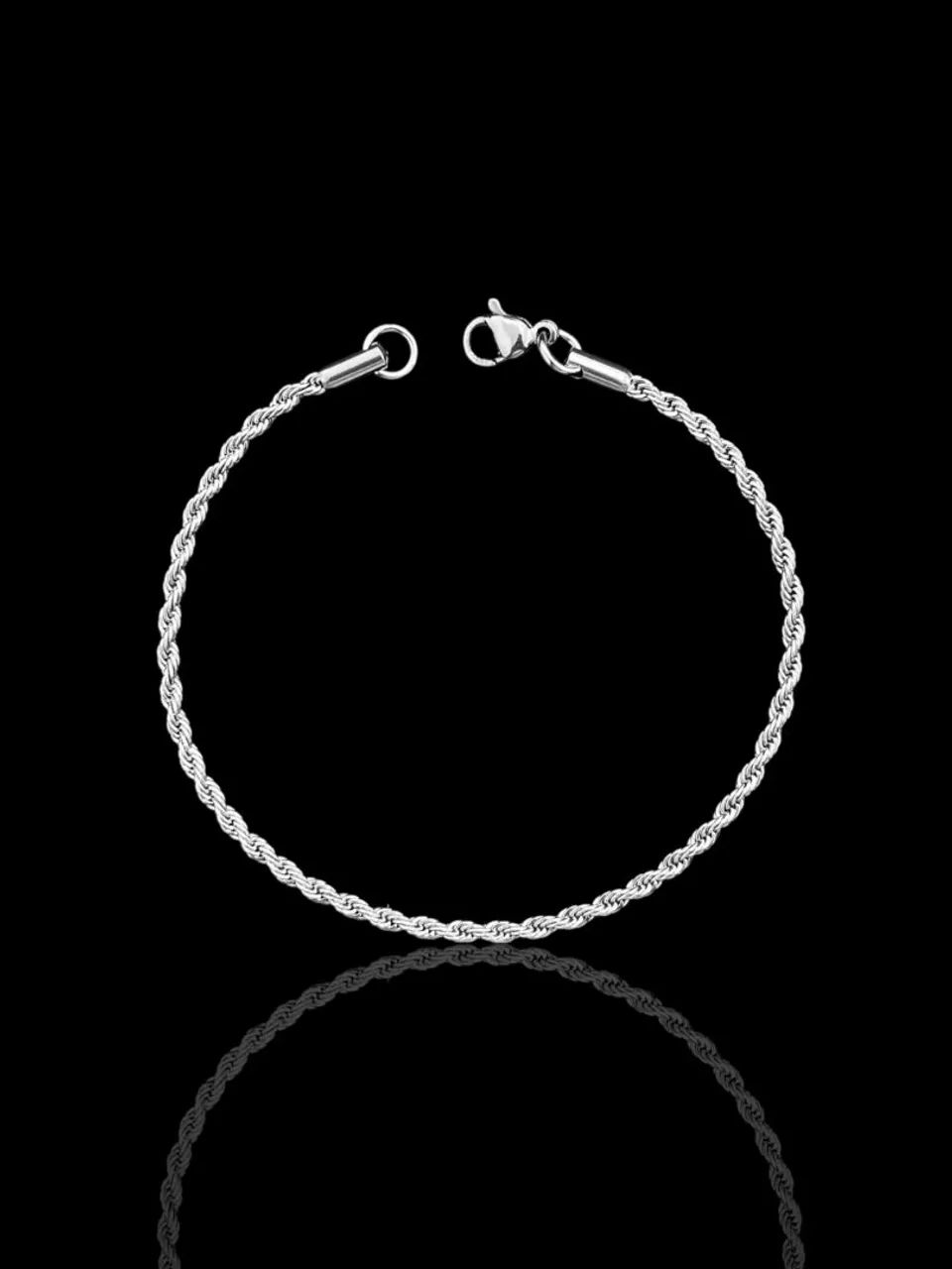 Pulseira cordão baiano 2mm  - Foto 3