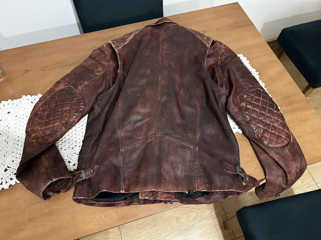 Jaqueta Couro Vintage Harley Davidson - Foto 3