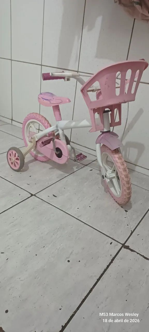 Bicicleta infantil feminina - Foto 3