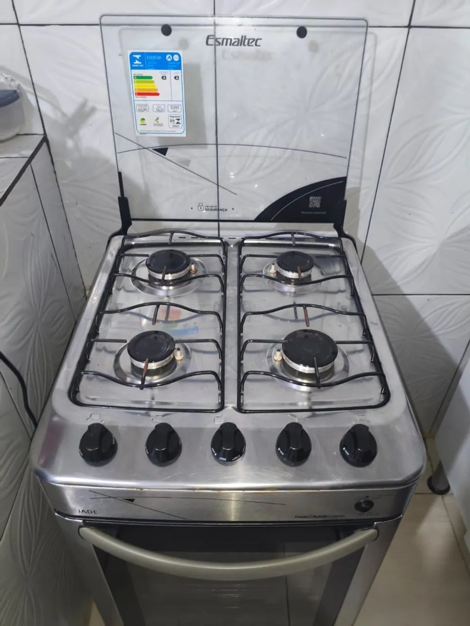 Fogão Esmaltec Inox Modelo Jade - Foto 2