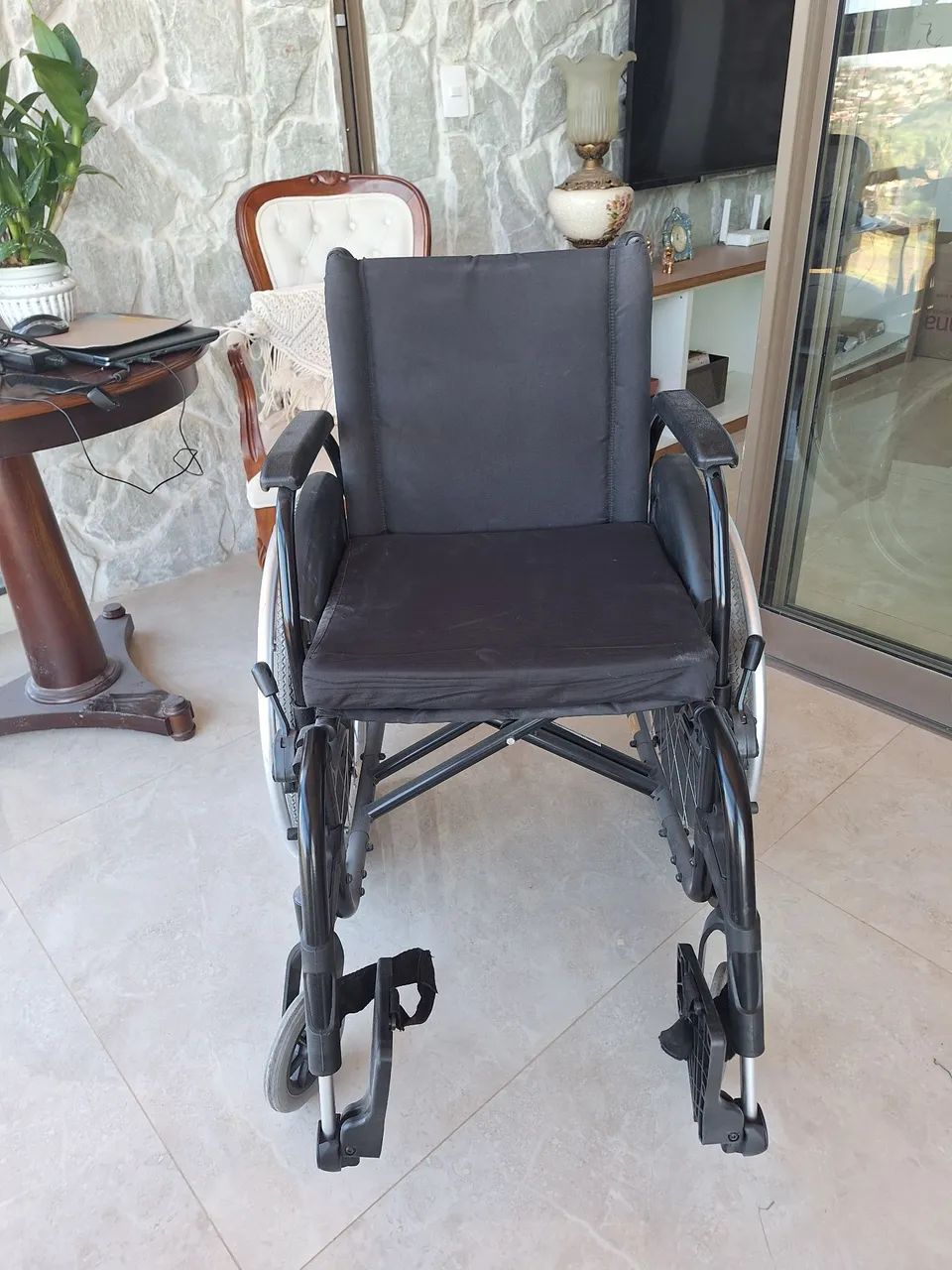 Cadeira de rodas dobrável Ortobom - Foto 3