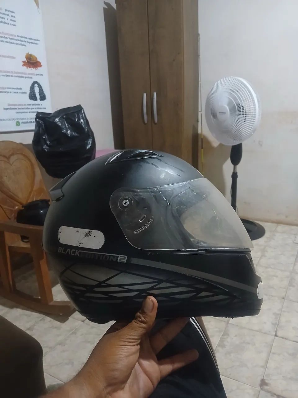 Capacete da ebf com Interfone. - Foto 2