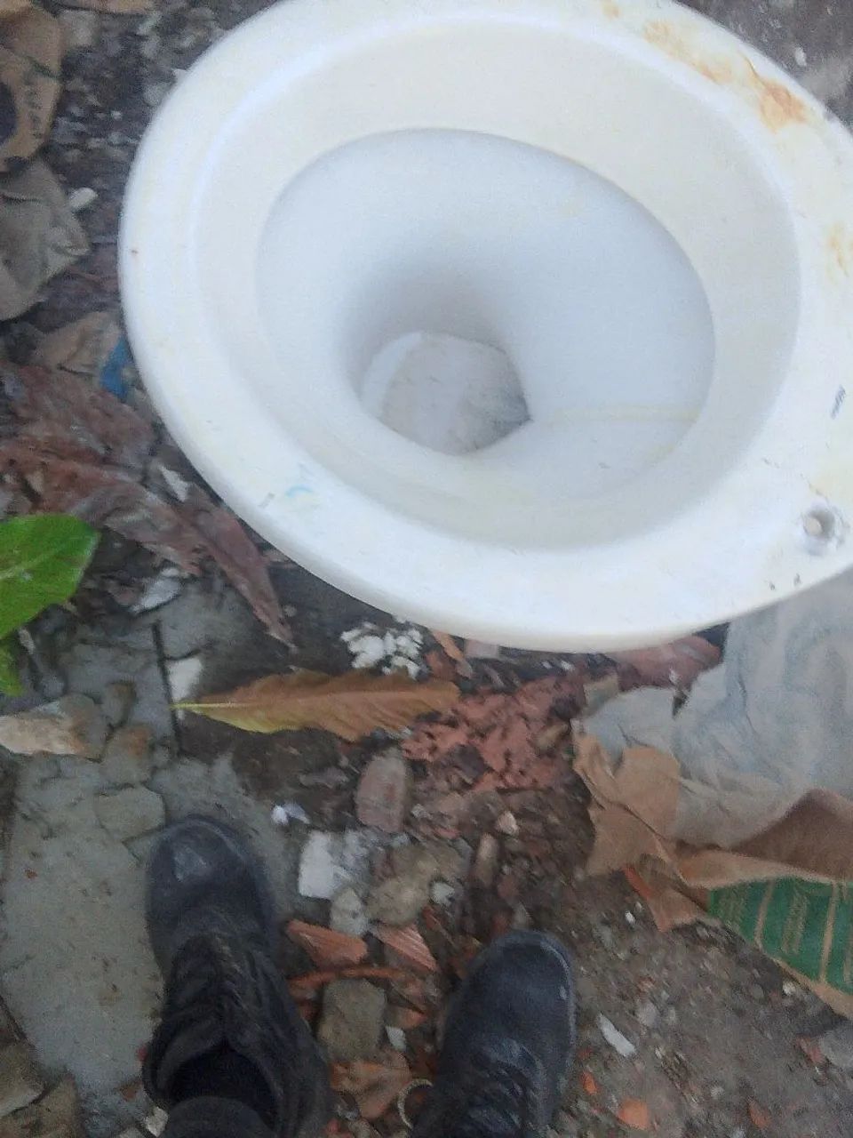 Vazo sanitário usado bom