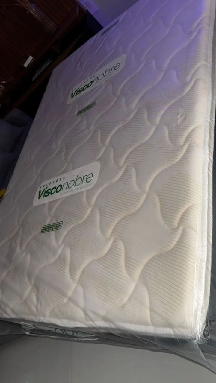 COLCHÃO ISOVISCO CASAL E QUEEN COM PILLOW TOP- ENTREGA GRÁTIS  - Foto 5