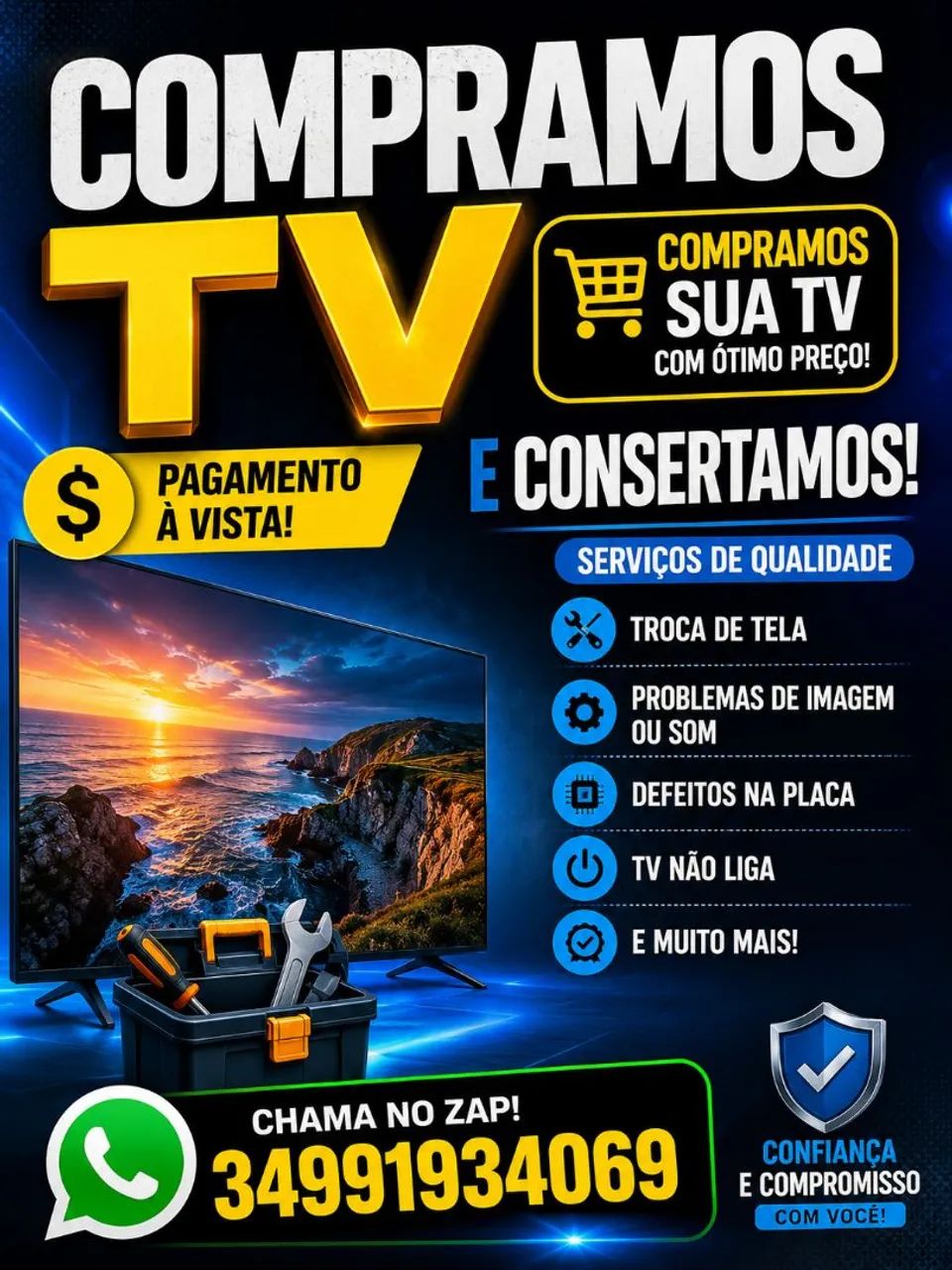 Assistência Técnica em TVs