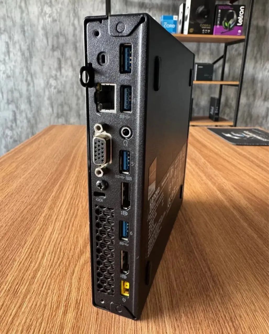 Mini pc lenovo i3 6ª com ssd 120GB - Foto 5