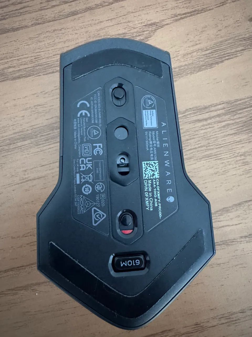 Mouse para jogos Alienware AW720M Tri-Mode Wireless 26.000 DPI - Foto 3