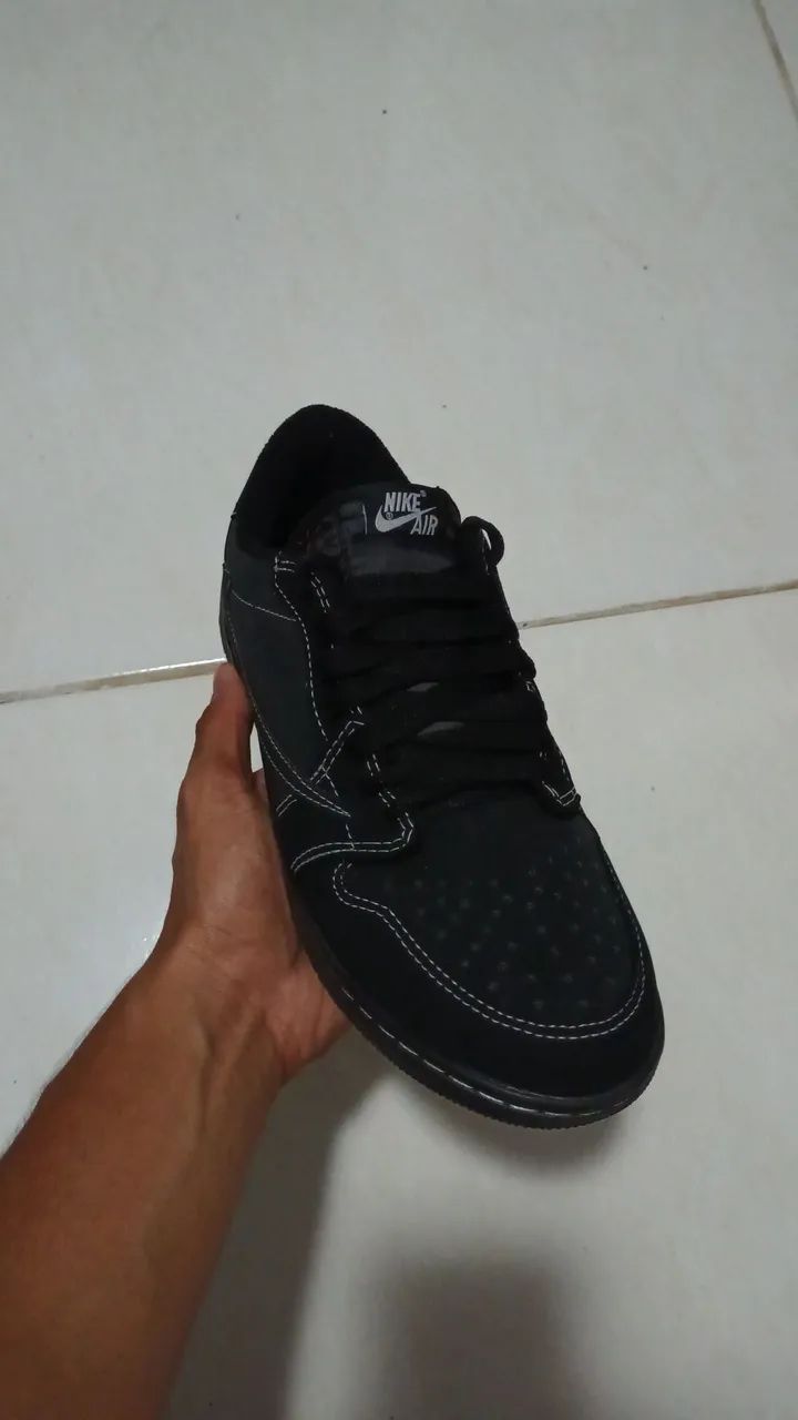 Air Jordan low Travis Scott Black Phanton - Foto 5