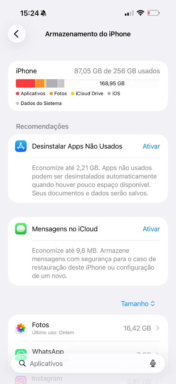 Vendo celular novo praticamente 16 pro max - Foto 3