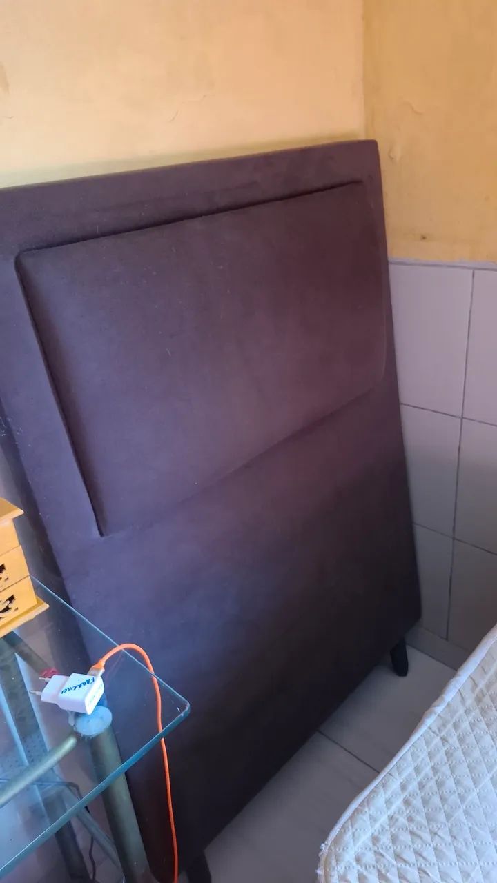 Cabeceira cama box solteiro
