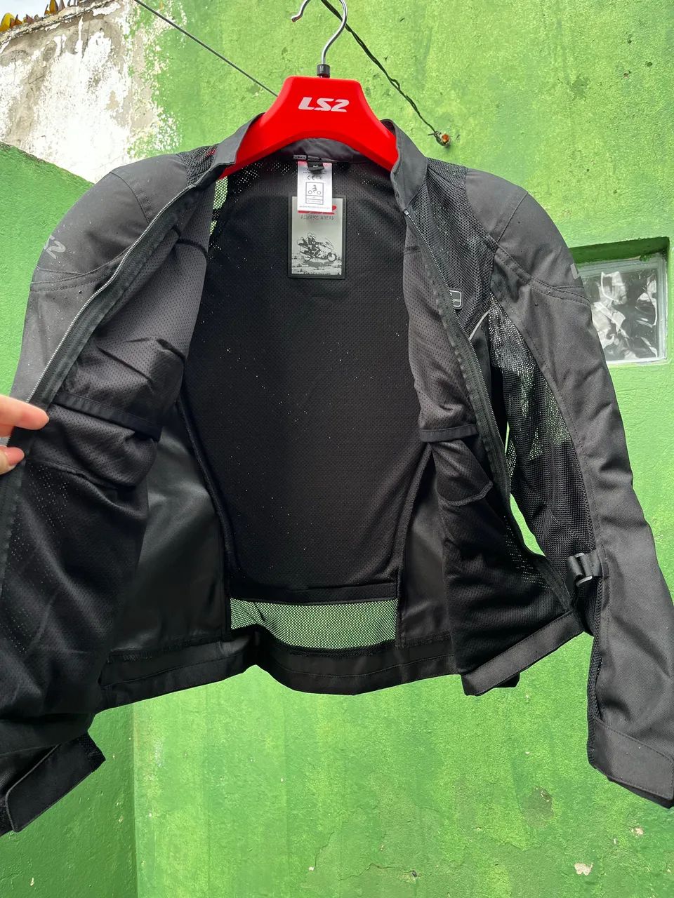JAQUETA LS2 AIRY FEMININA PRETO - Foto 5