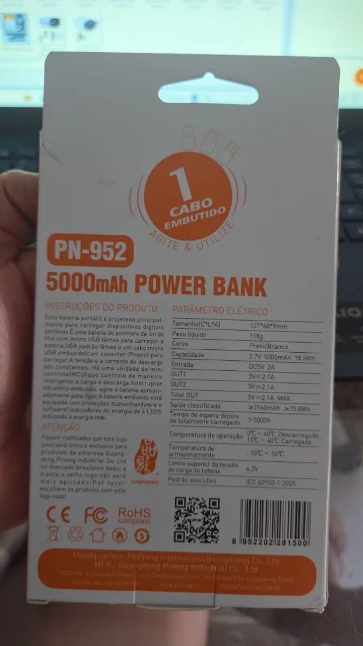 Power Bank 5000mAh - Foto 2