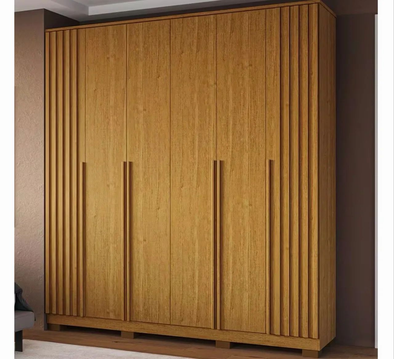 Guarda roupa casal mdf 100% entrego e monto  - Foto 4