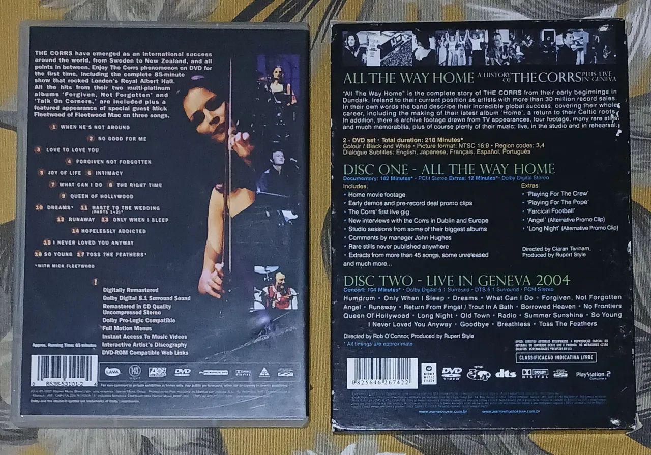 Dvds The Corrs (2 Dvds, sendo 1 Duplo) - Foto 2
