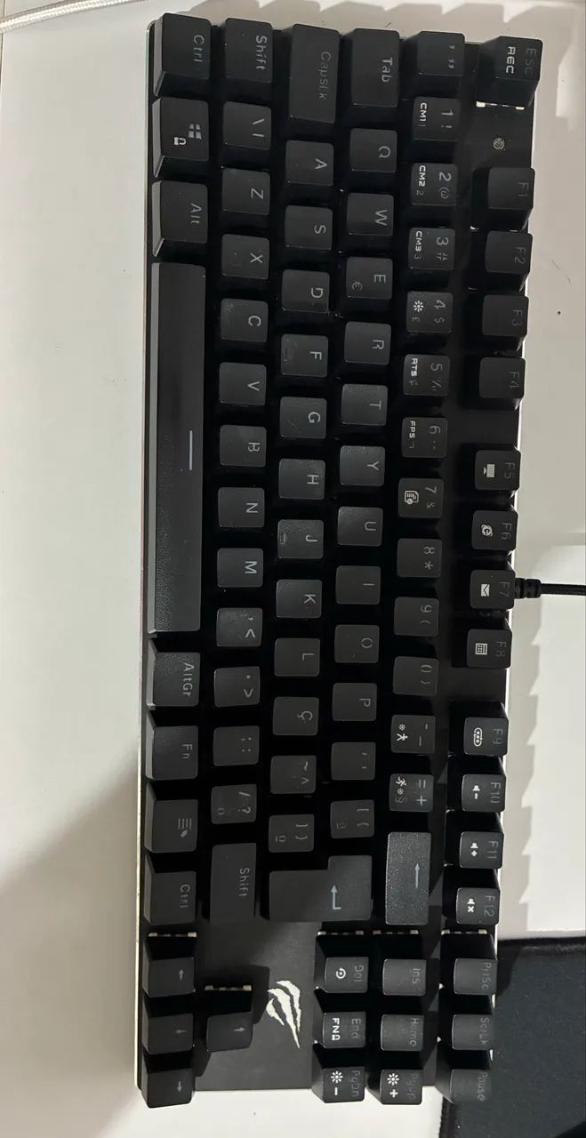 Teclado mecânico havit switch azul - Foto 2