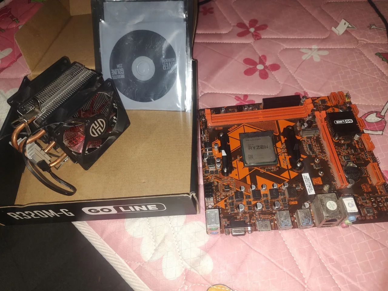 PLACA MÃE + PROCESSADOR  - Foto 6