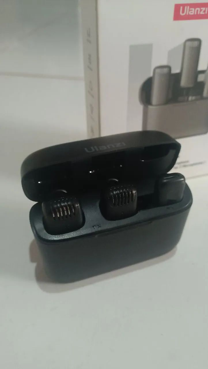 Microfone lapela sem fio para Iphone - Foto 2