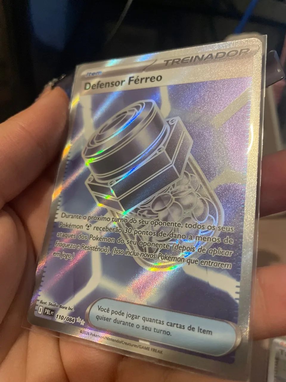 CARTA POKEMON DEFENSOR FÉRREO - Foto 2