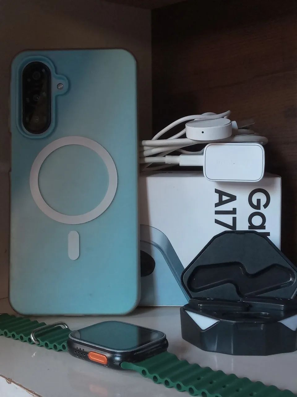 Galaxy a17 LTE 128gb/4gb. Mais fone e relógio  - Foto 5