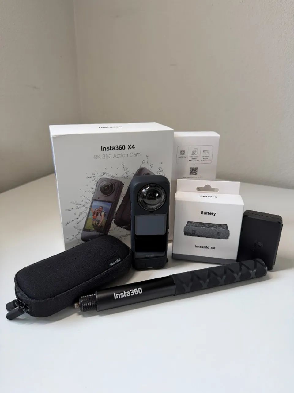 Insta360 X4 8K + Endurance Bundle | Completa + 2 Baterias