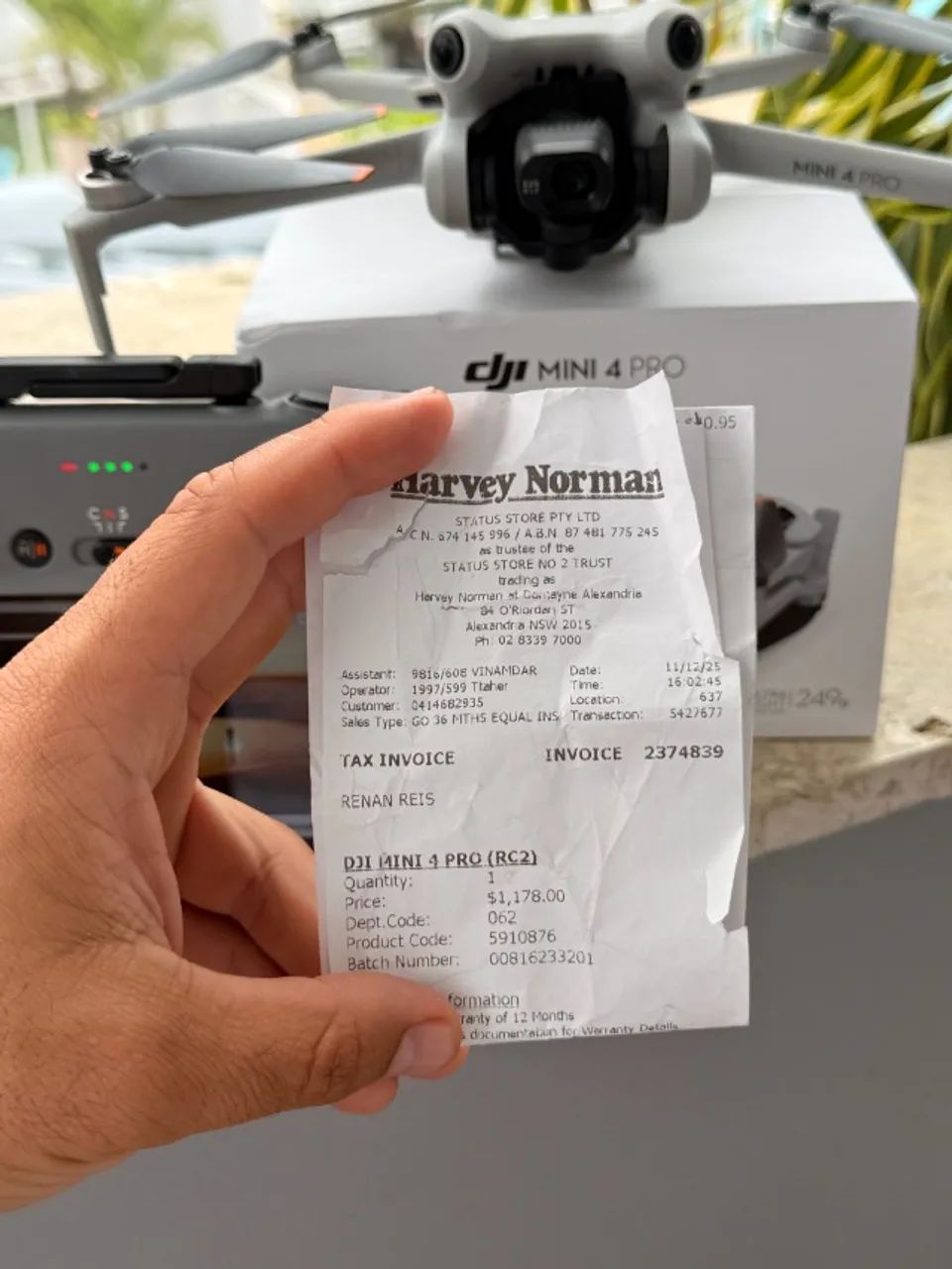 DJI MINI 4 PRO - IMPECÁVEL, NA CAIXA, COM NOTA FISCAL - Foto 4