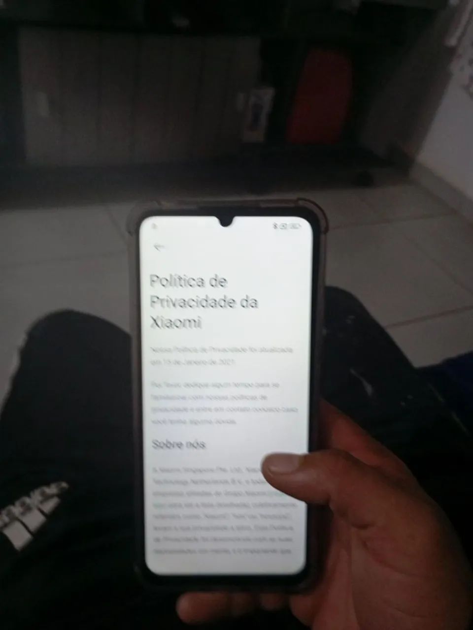 Celular redimir lote 15 perfeito