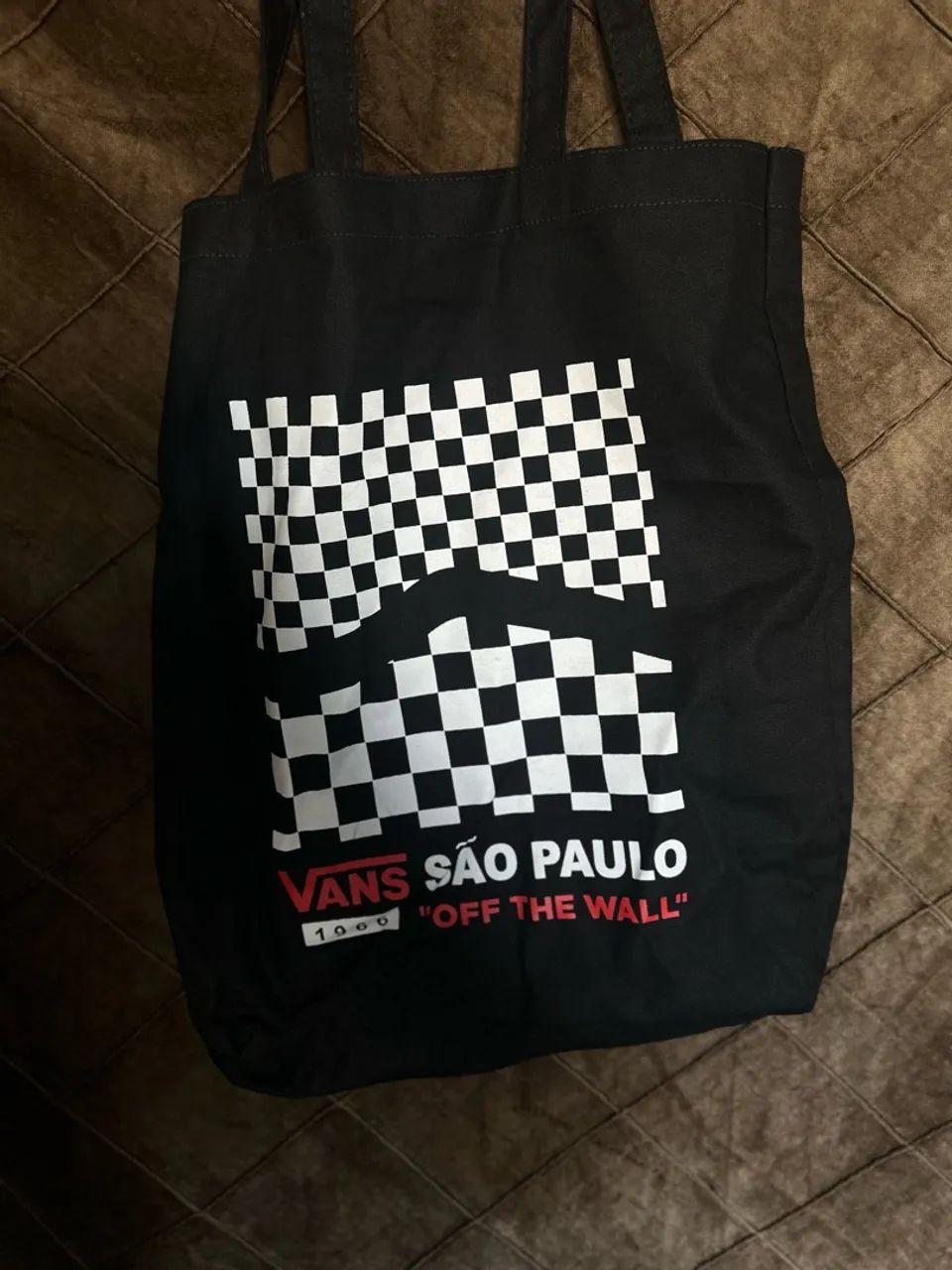 Sacola jeans vans 