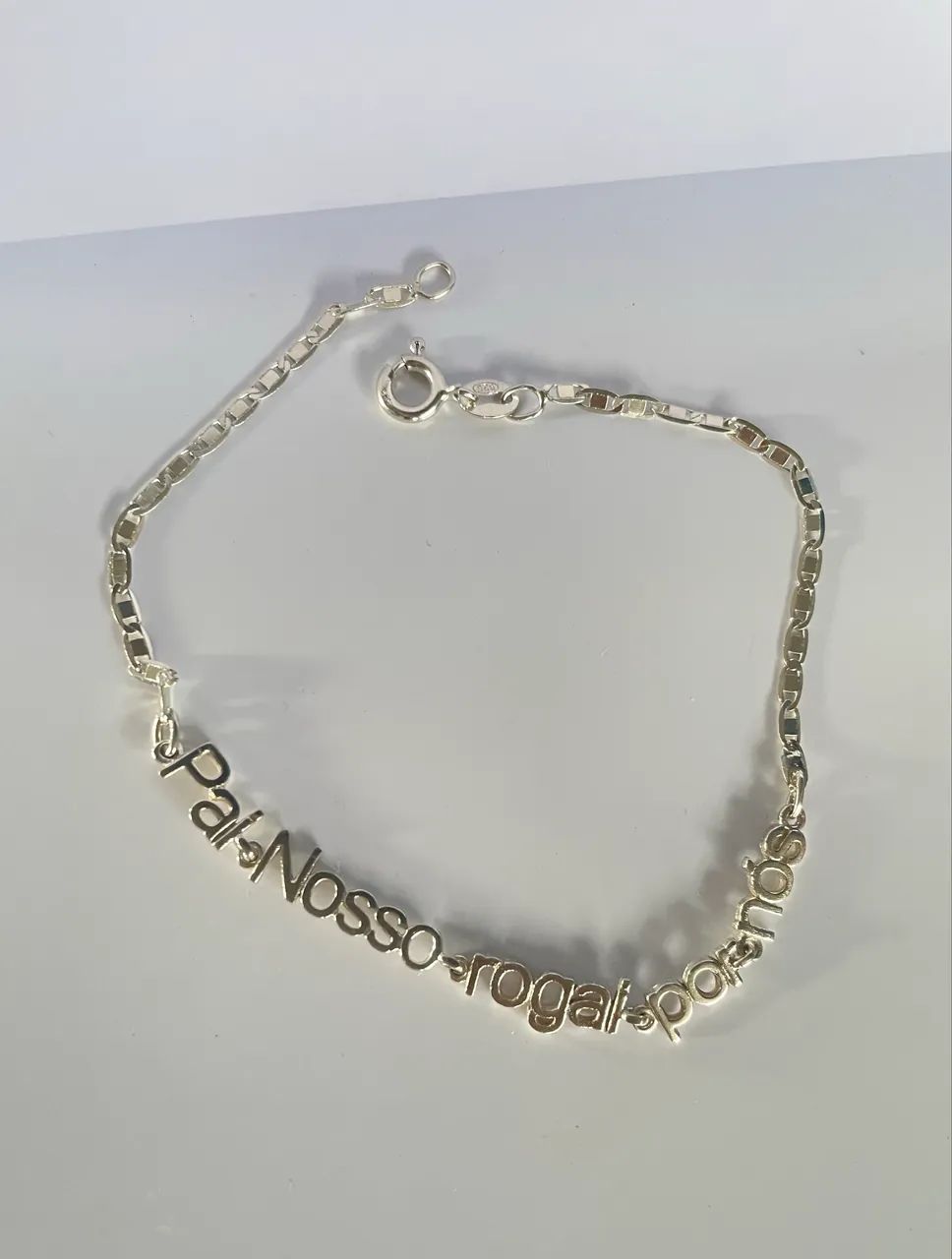 Pulseira nova em prata 925 