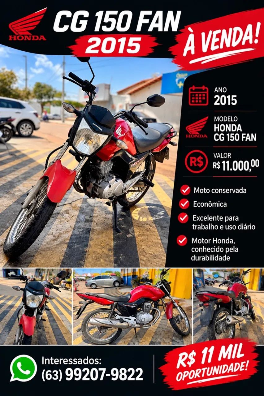 CG FAN 150 Ano 2015/2015 - Foto 4