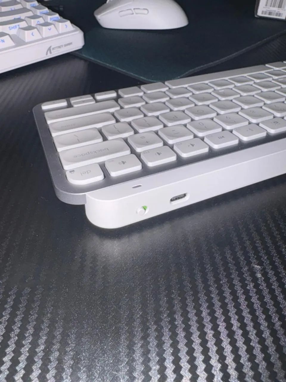 TECLADO LOGITECH MX KEYS MINI NOVO BRANCO 431117092175237123