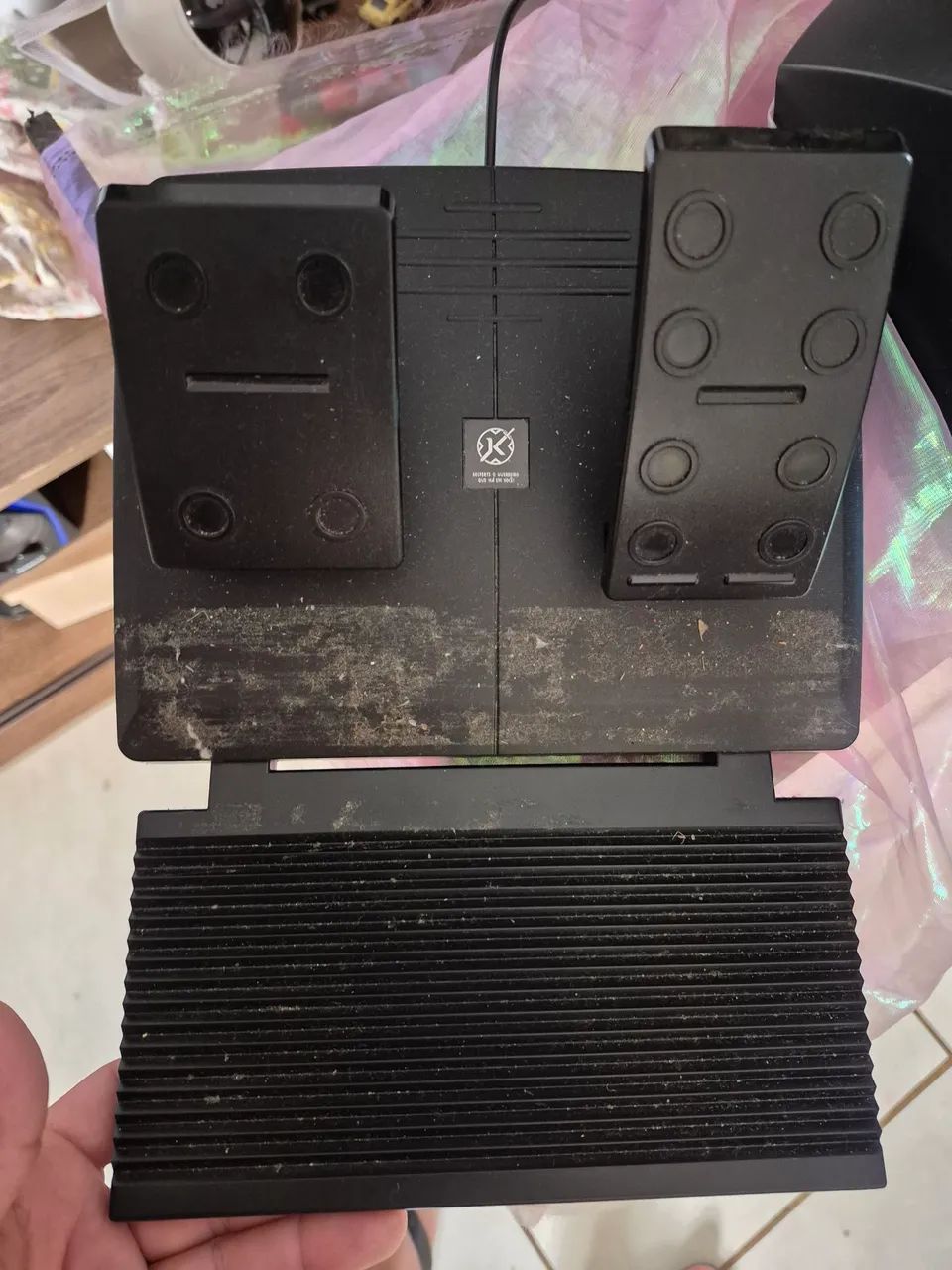 PLAYSTATION 4+CONTROLES+VOLANTE E PEDAL  - Foto 5