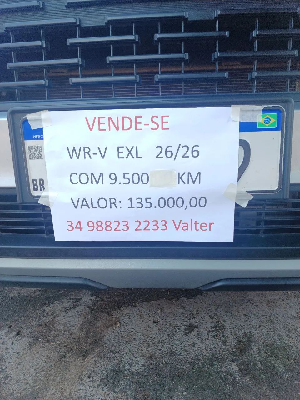 Honda Wr-V EXL 1.5 FLEXONE 16V 5P AUT. 2026