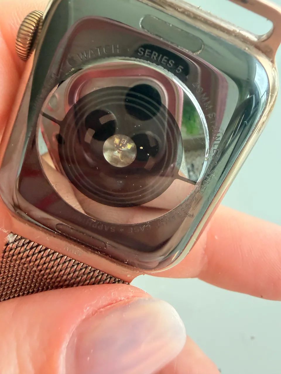 Apple Watch série 5 aço inox - Foto 3