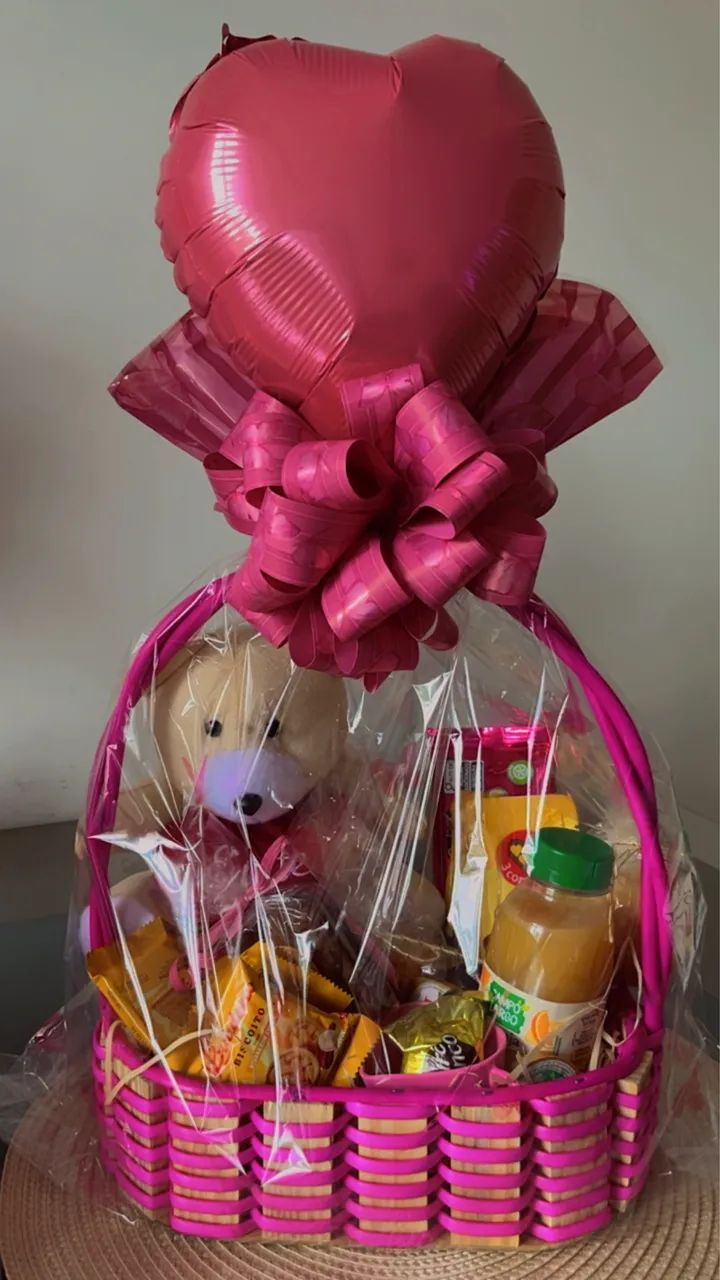 Cesta de café da manhã/ presente - Foto 2