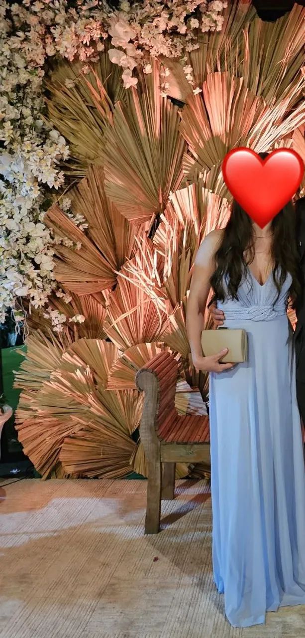 Vestido de festa azul  - Foto 2
