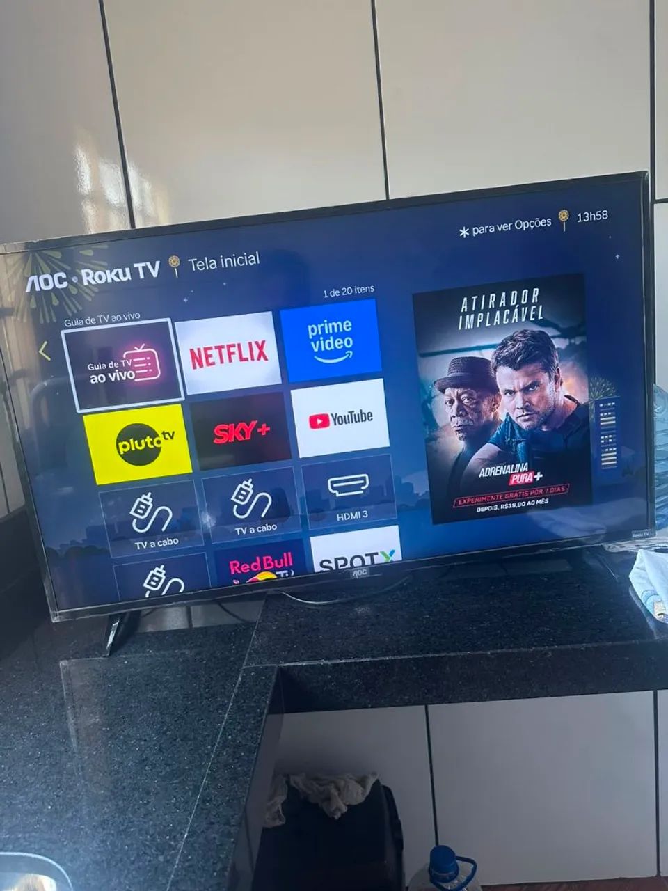 Tv SMART 43 no plástico leia bem - Foto 2