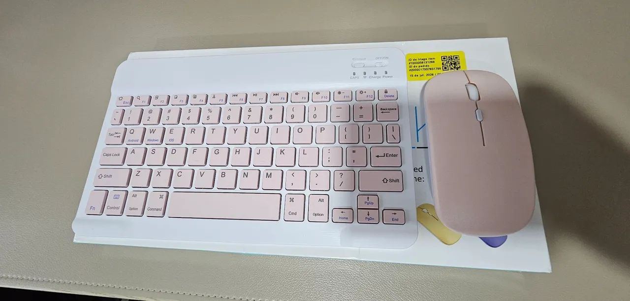 Teclado HP ORIGINAL + KIT de teclado pequeno e mouse de brinde  - Foto 2
