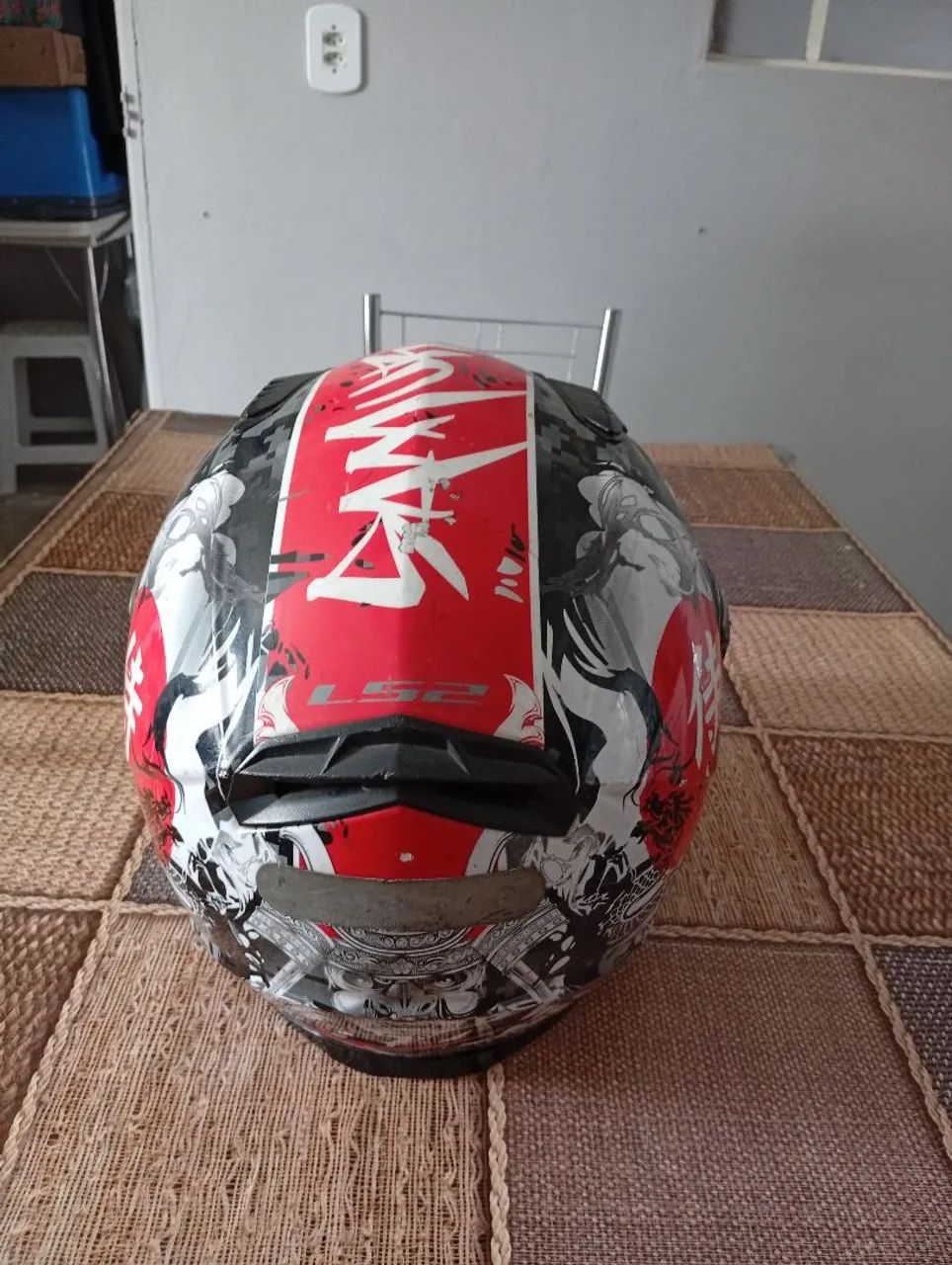 Capacete samurai para moto  - Foto 3
