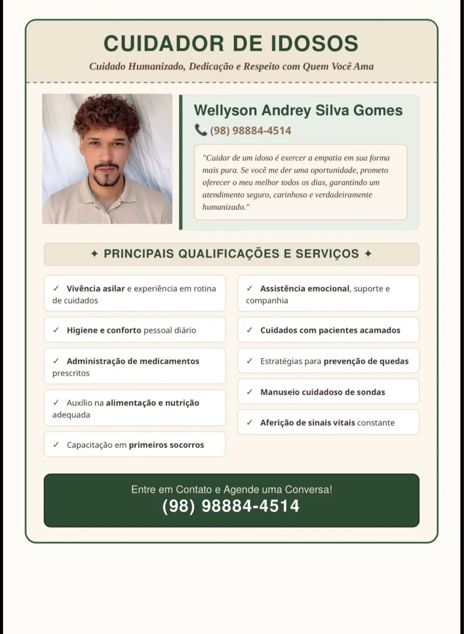 Cuidador de idosos  - Foto 2