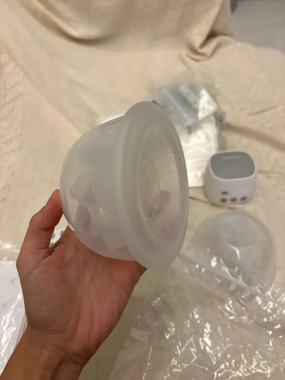 Extratora de Leite MomCozy s9 pro dupla - Foto 3