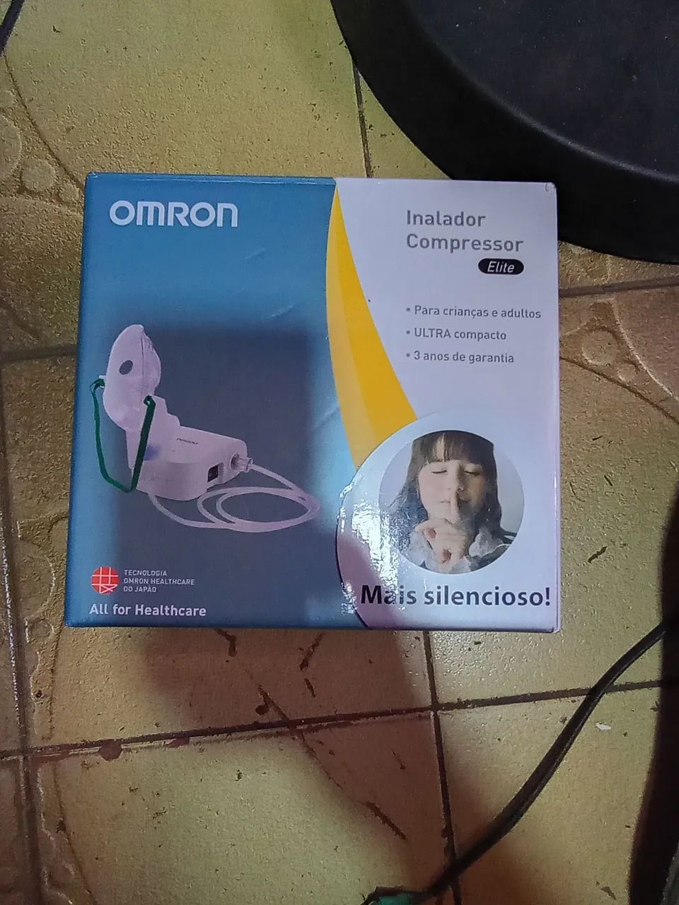 Inalador com compressor 