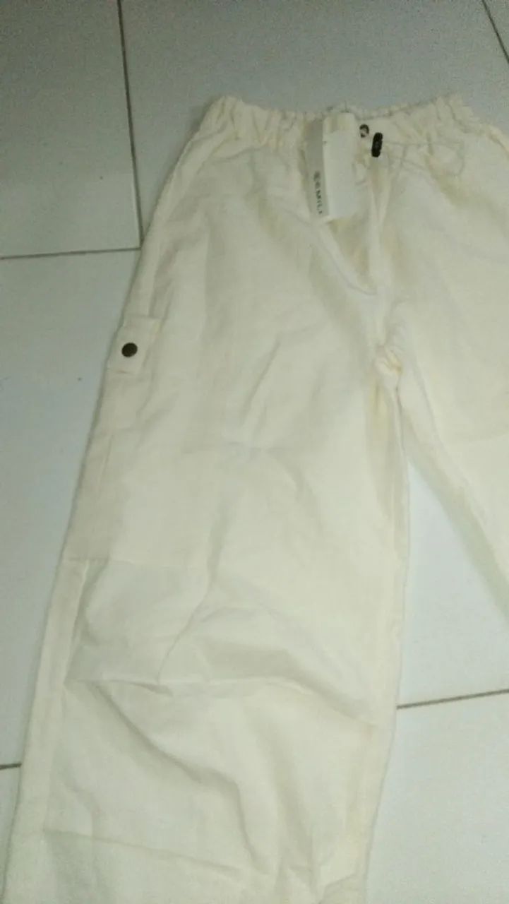 Calça branca - Foto 3