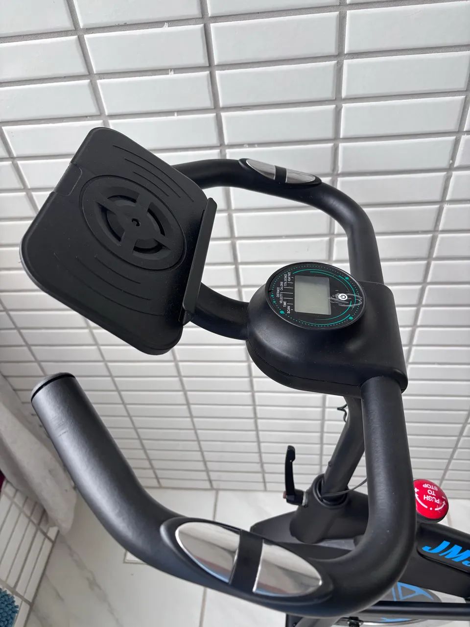 Bicicleta ergométrica 18kg spinning 