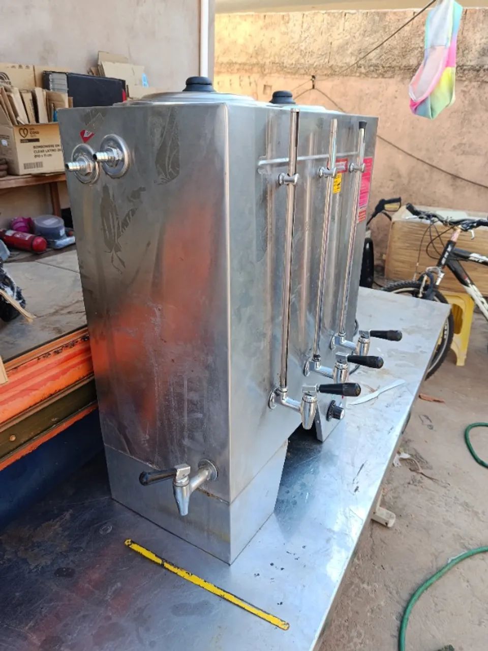 Cafeteira elétrica inox 20 litros  - Foto 3