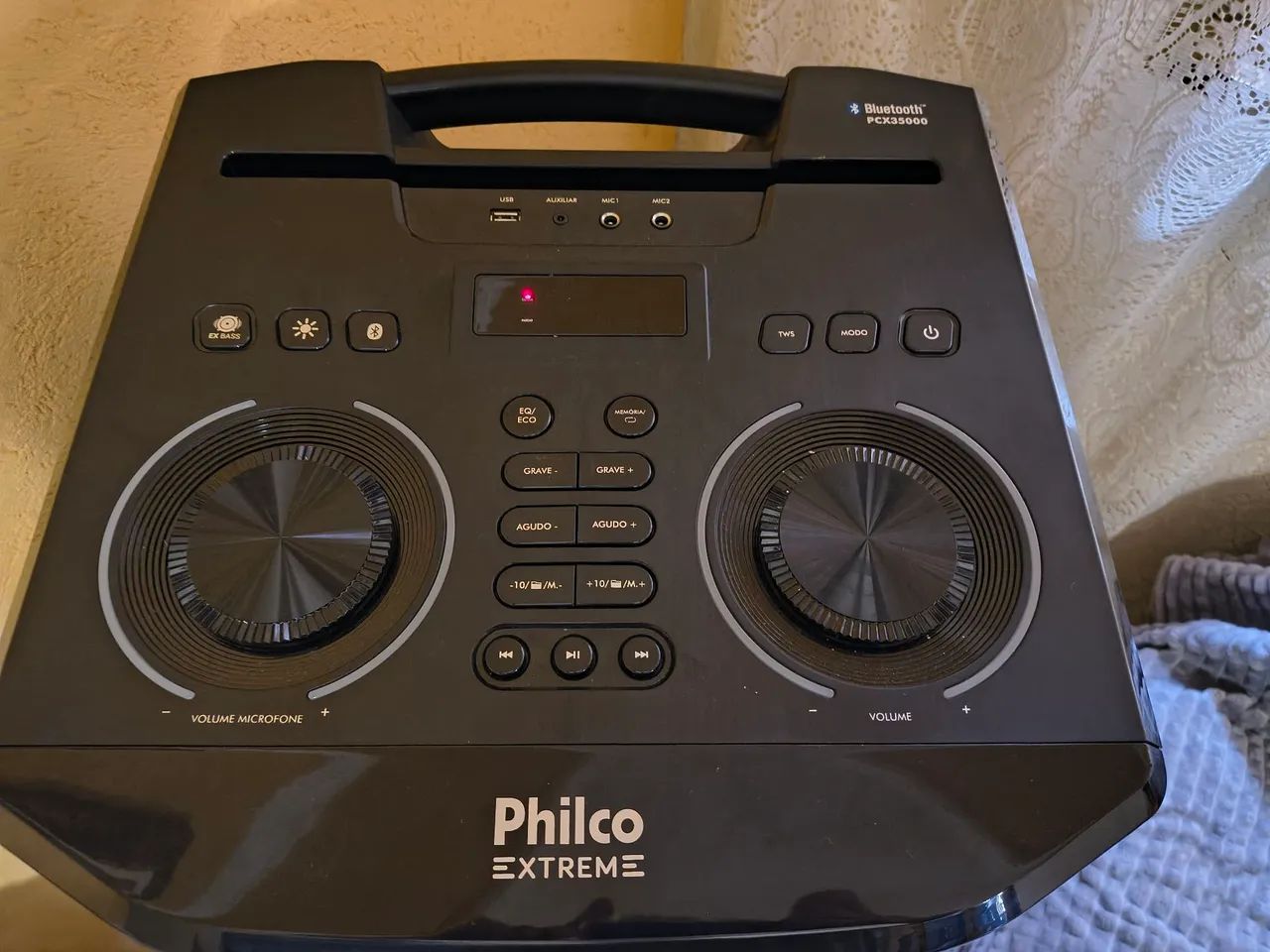 Caixa de som Philco PCX3500 praticamente sem utilização. - Foto 5