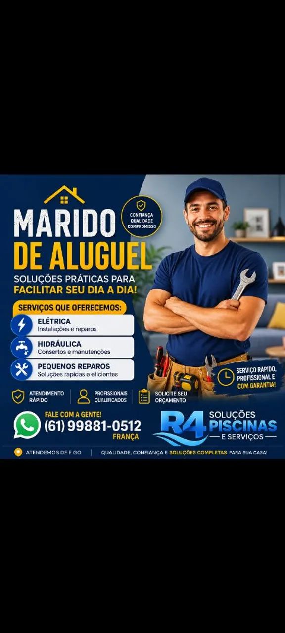Manutenção de piscina e equipamentos 