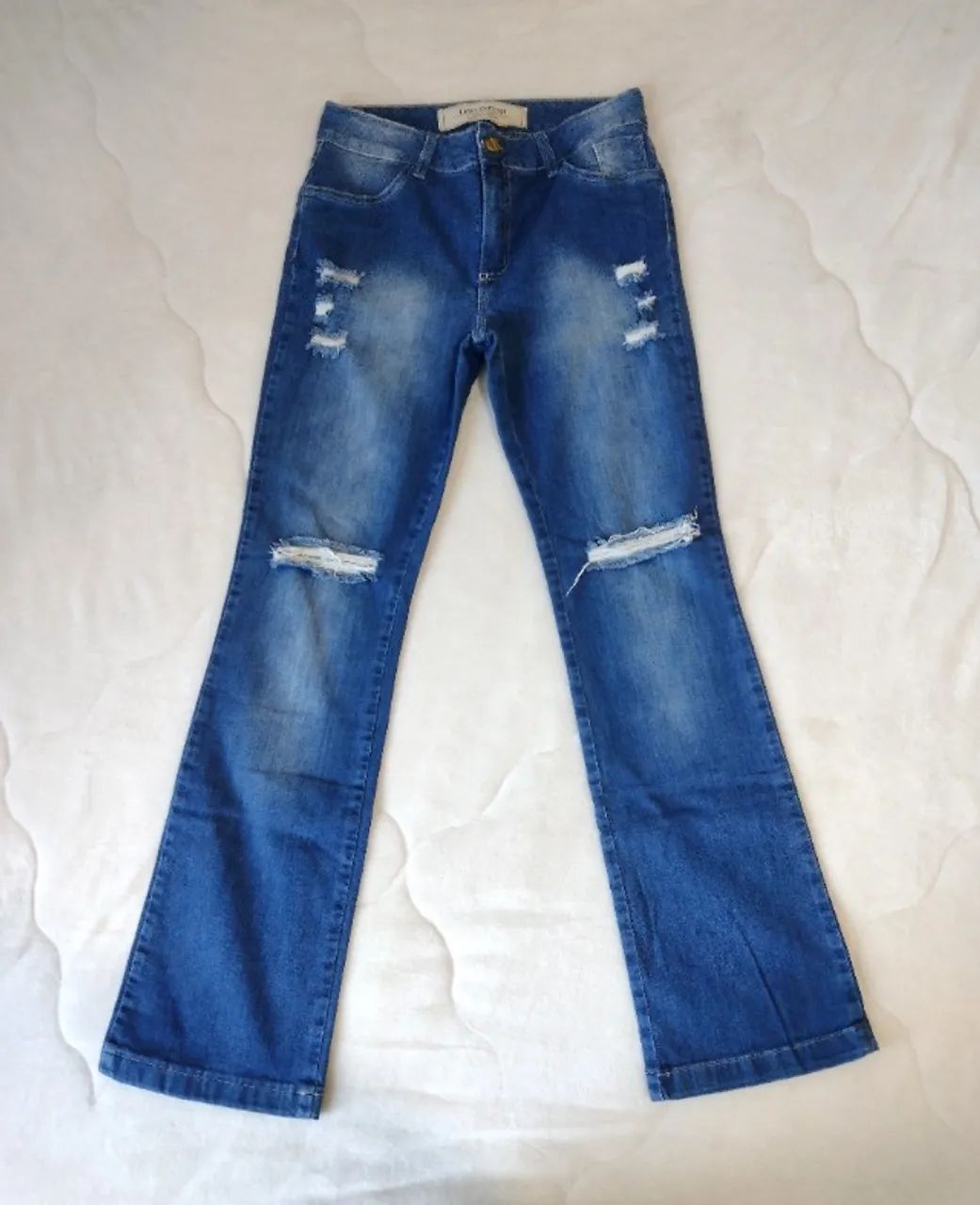 Calça Jeans Feminina Letys Concept - Tamanho 44 - Foto 2
